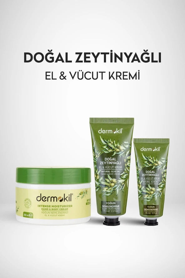DERMOKİL Zeytinyağı El Ve Vücut Kremi 75 ml - 2