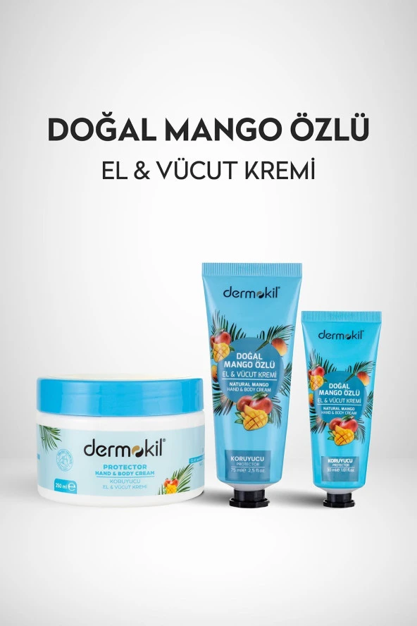 DERMOKİL Mango Özlü El Ve Vücut Kremi 75ml - 2