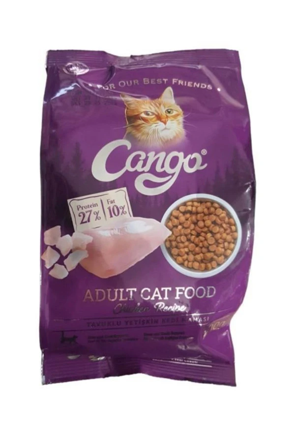 CANGO Kedi Maması Kuru Yetişkin Tavuklu 300 Gr