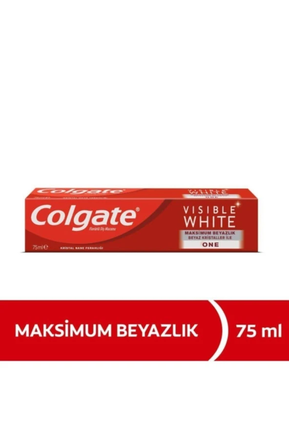 COLGATE Diş Macunu Visible White Maksimum Beyazlık 75 Ml Diş Macunu