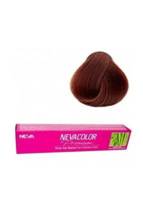 NEVA COLOR Premium Tüp Saç Boyası 6.0 Yoğun Koyu Kumral 50 ml