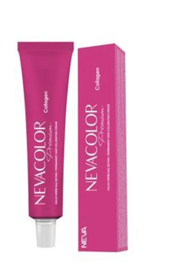 NEVA COLOR Premium Tüp Saç Boyası 4.5 Kızıl Kestane