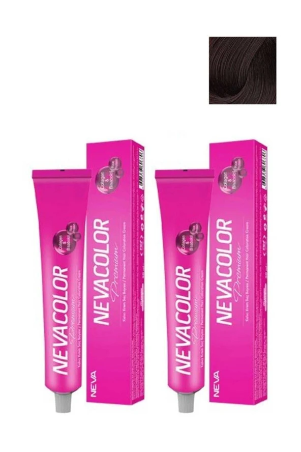 NEVA COLOR Nevacolor Tüp Boya 3 Yoğun Kahve ürün görseli