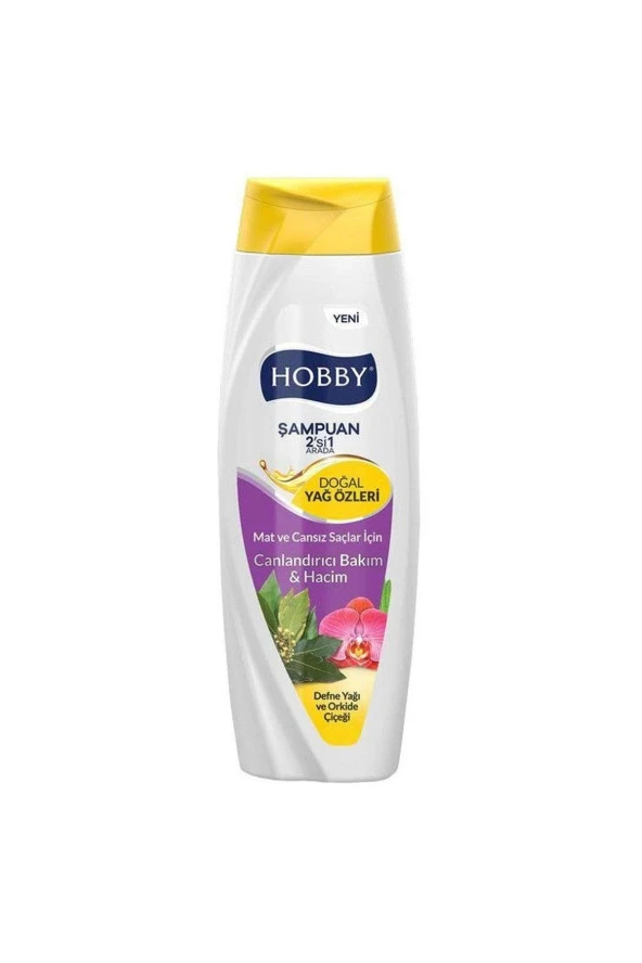 HOBBY Defne Yağı Ve Orkide Çiçeği Şampuan 600ml