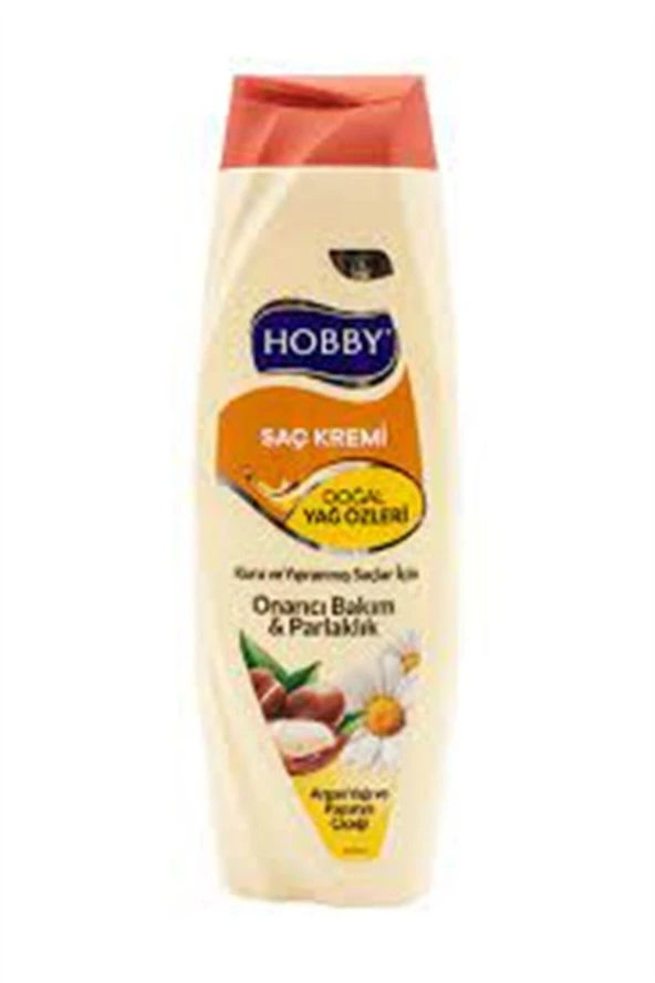 HOBBY Saç Kremi Argan Yağı Papatya Çiçeği 600 ml