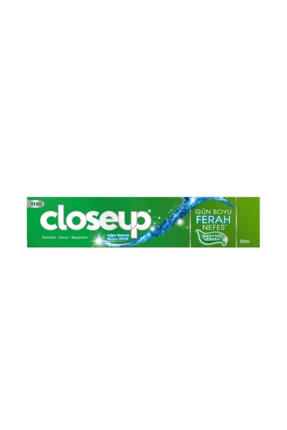 CLOSE UP DİŞ MACUNU 50ML MENTHOL 1AD