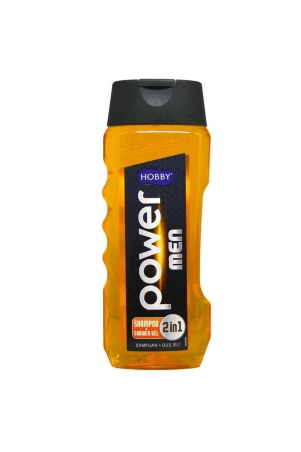 HOBBY Şampuan Ve Duş Jeli 2in1 Power Men 400ml