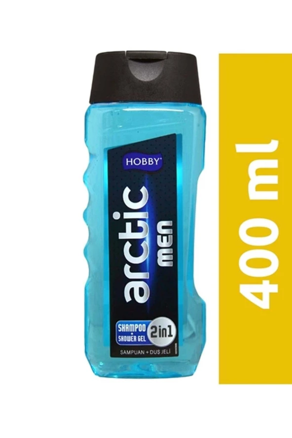 HOBBY Şampuan Ve Duş Jeli Men 2in1 Artic 400 ml