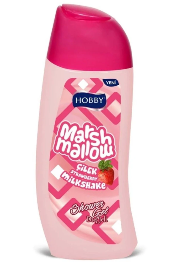 HOBBY Duş Jeli Marshmallow Çilek 500 ml