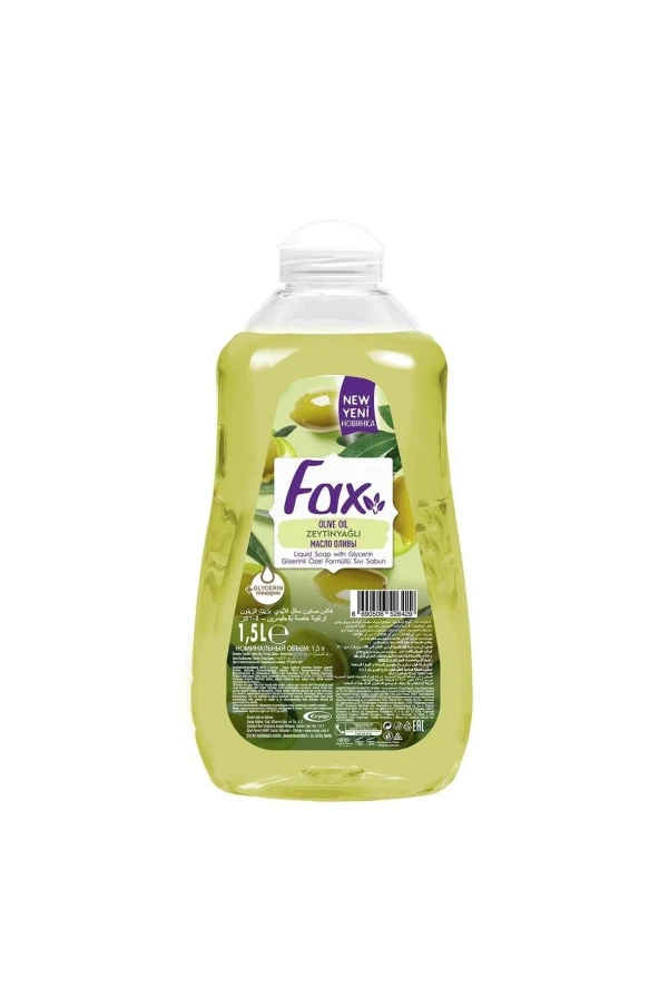 FAX Sıvı Sabun Zeytinyağlı 1.5lt