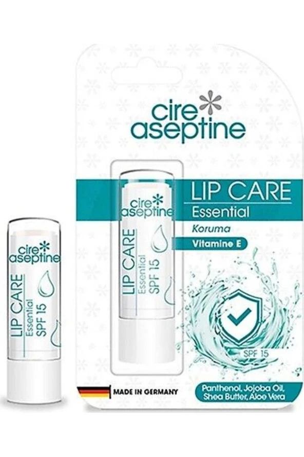 CIRE ASEPTINE Lip Care Essential Dudak Nemlendirici 4,5 G ürün görseli 1