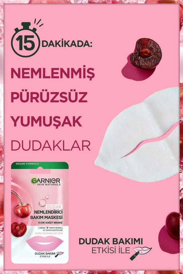 GARNİER Dudak Nemlendirici Bakım Maskesi - 2