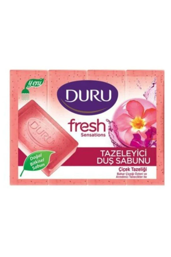 DURU Duru Duş Sabunu Fresh Çiçek Tazeliği 4'lü 150 gr