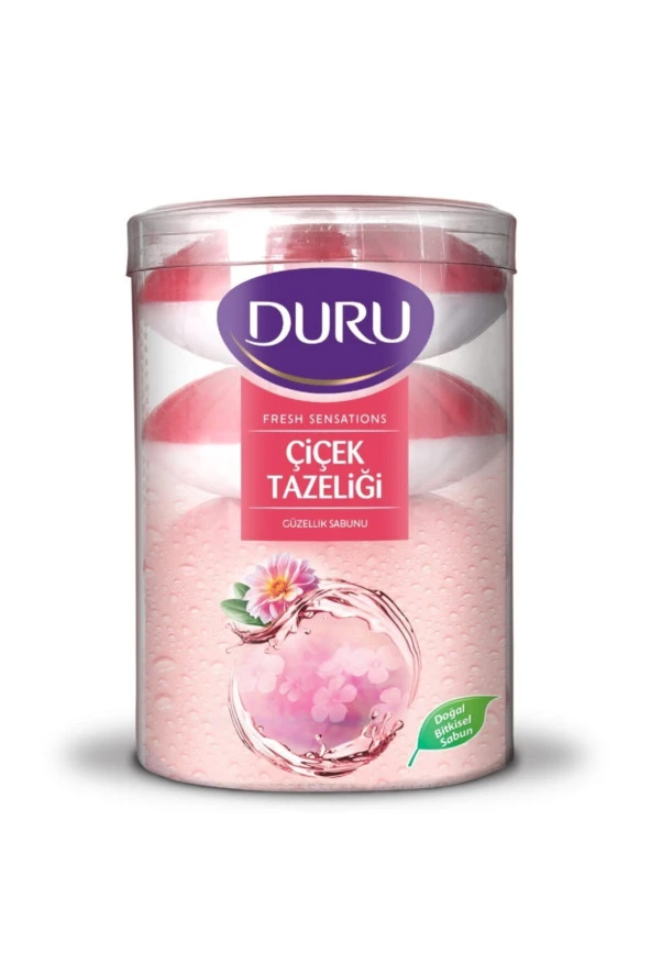 DURU Fresh Sensations Çiçek Tazeliği 4 Adet Güzellik Sabunu 440gr