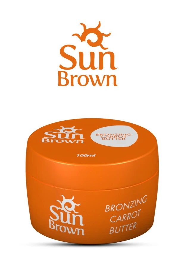 SUN BROWN Carrot Butter Bronzlaştırıcı Krem 100 ml