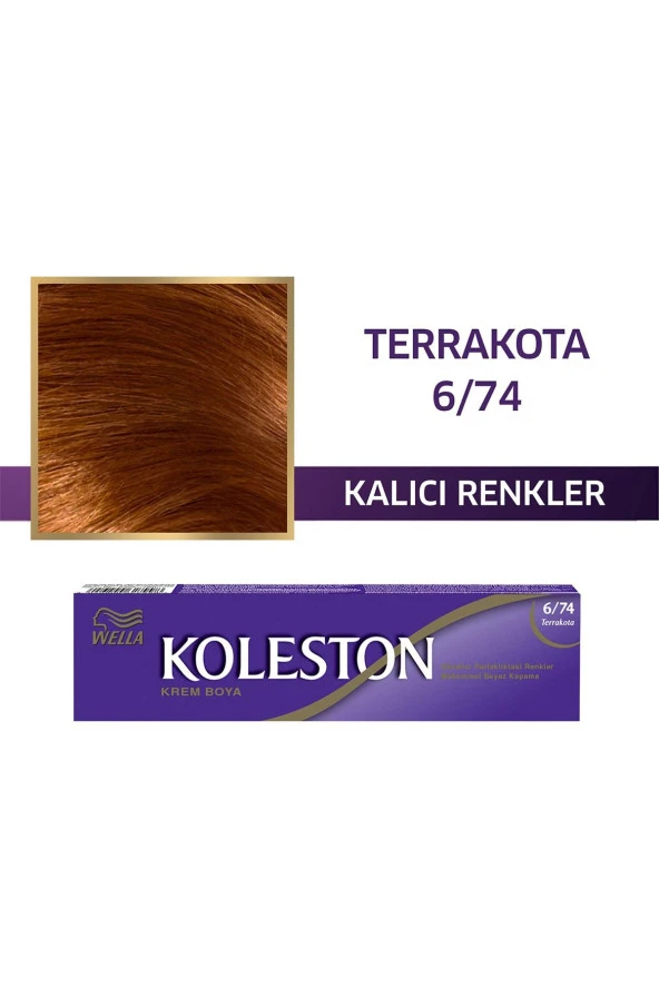 WELLA Koleston Single Tüp Boya 6/74 Terrakota