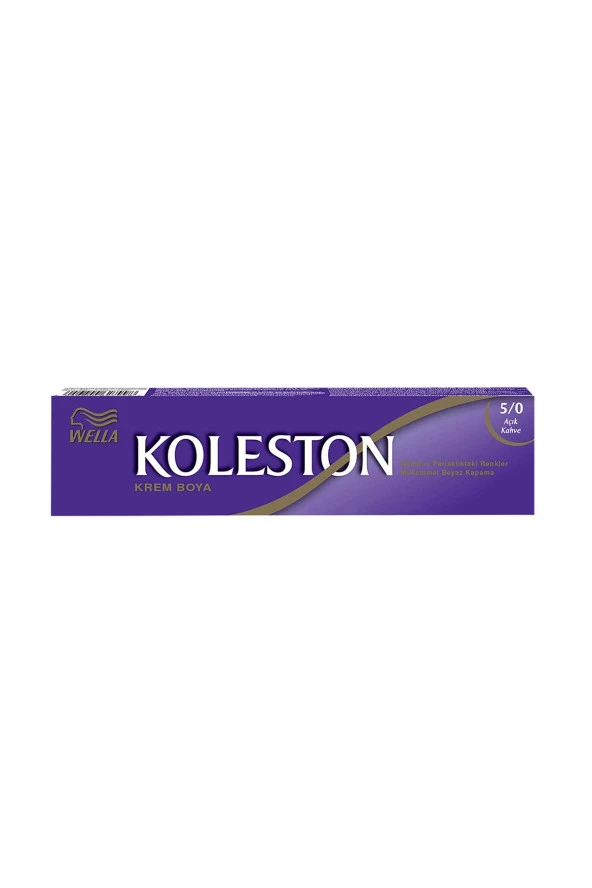 WELLA Koleston Single Tüp Boya 5/0 Açık Kahve - Resim 2