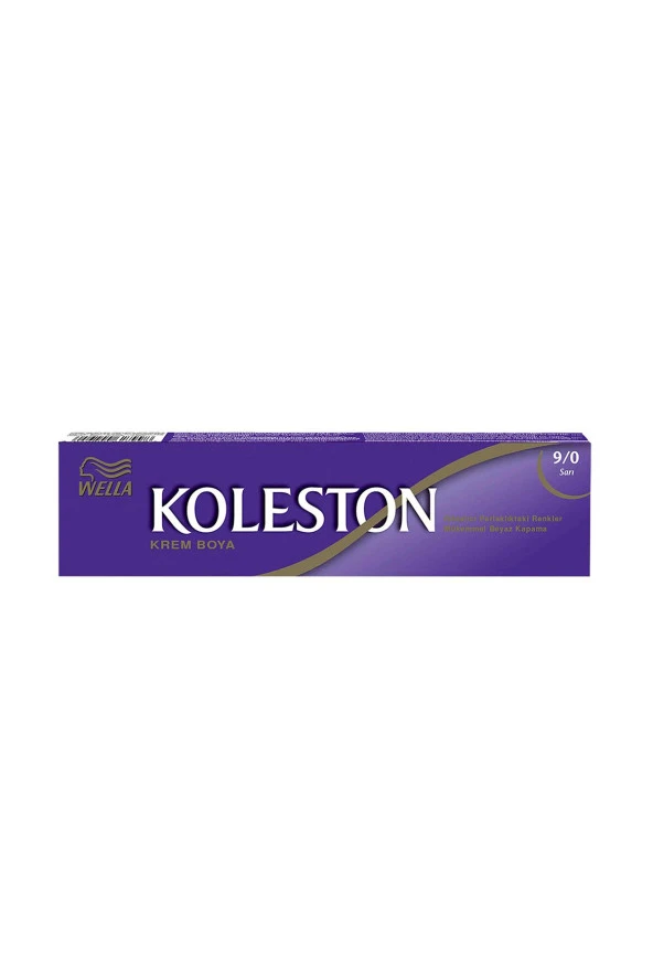 WELLA Koleston Single Tüp Boya 9/0 Sarı ürün görseli