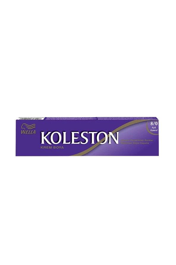 WELLA Koleston Single Tüp Boya 8/0 Açık Kumral - Resim 2