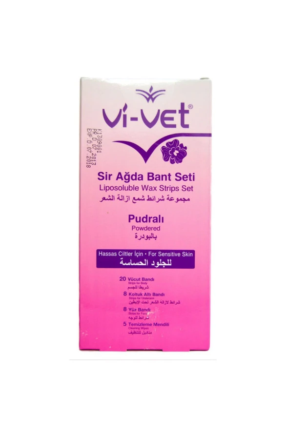 Vİ-VET Ağda Bandı Vücut 41li Pudra