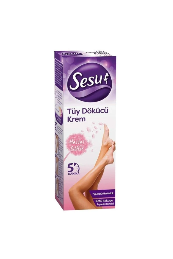 SESU Tüy Dökücü Krem Sensitive Hassas Ciltler 40ml