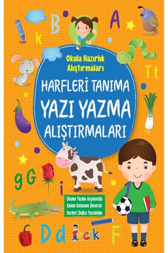 Harfleri Tanıma Yazı Yazma Alıştırmaları (okul Öncesi)