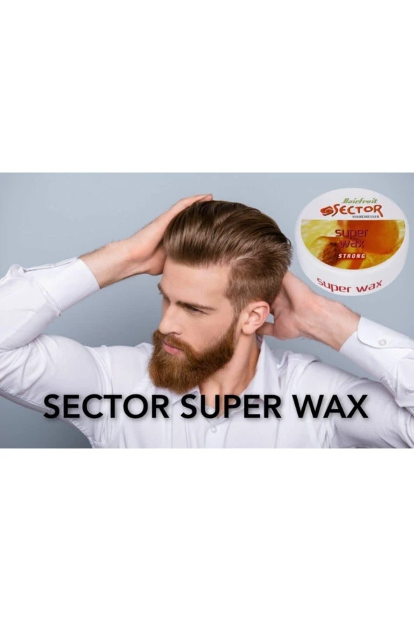 SECTOR Süper Wax Strong- Sert Tutuş Wax 150ml - 3