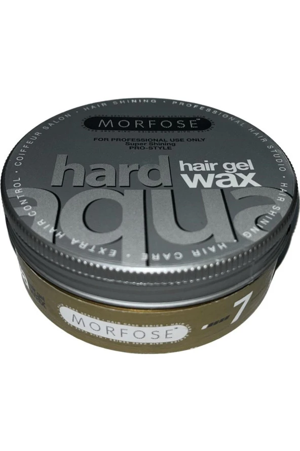 MORFOSE Hard Aqua Hair Wax – Cire Coiffante Hard “7” 150 ml