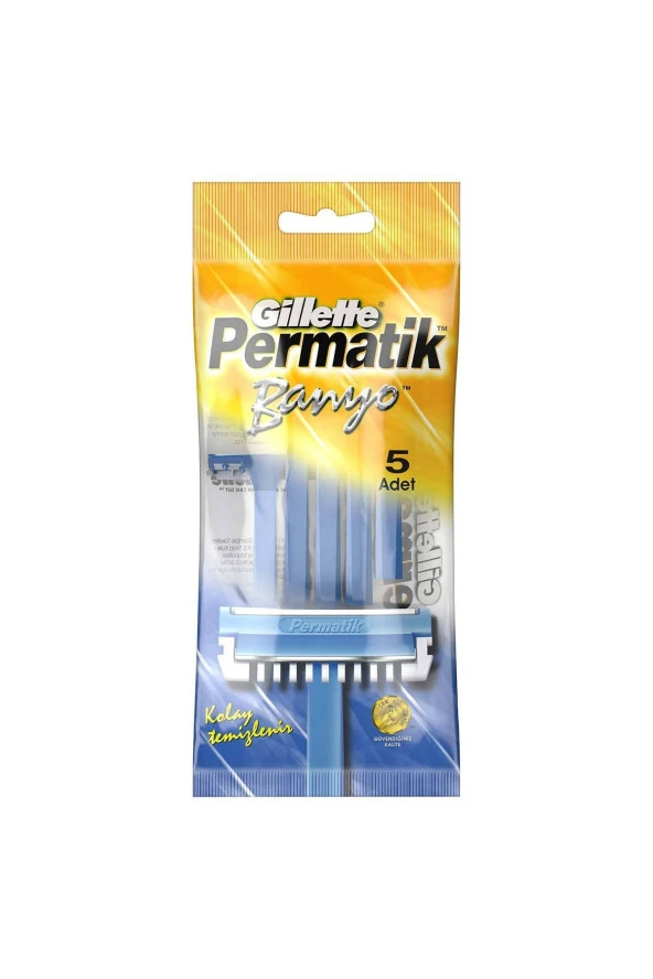 Gillette Permatik Banyo Kullan At Tıraş Bıçağı 5 Adet - 2