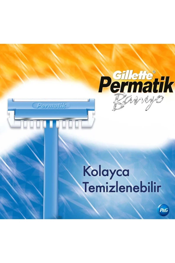 Gillette Permatik Banyo Kullan At Tıraş Bıçağı 5 Adet - 4