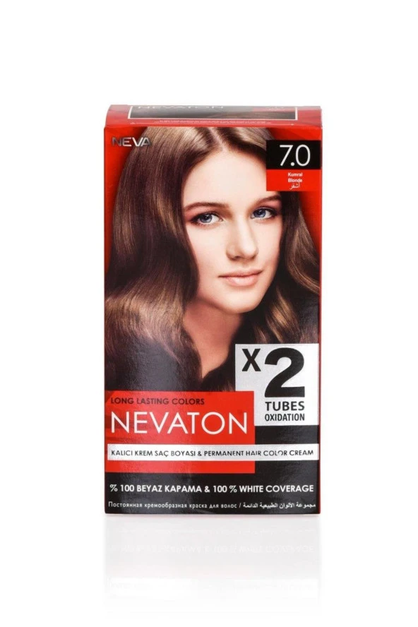 NEVATON 2 Li Saç Boyası 7.0 Kumral ürün görseli