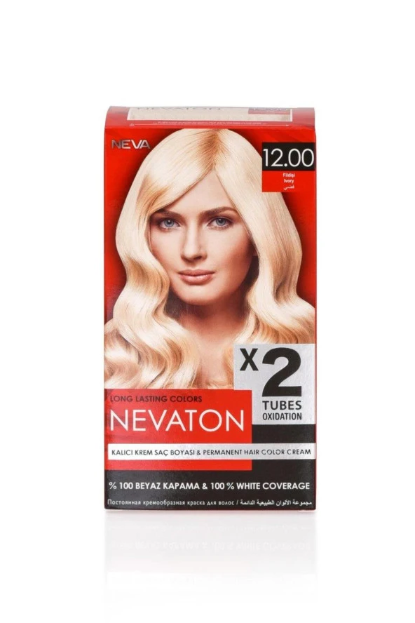 NEVATON 2 Li Saç Boyası 12.00 Fildişi ürün görseli 1