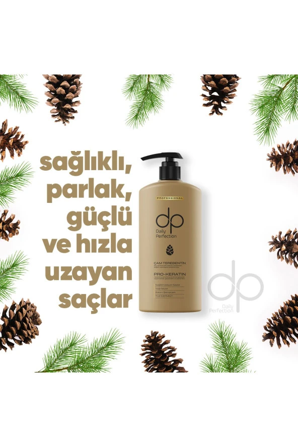 DP DAİLY PERFECTİON Şampuan 425 ml Çam Terebentin - Resim 2