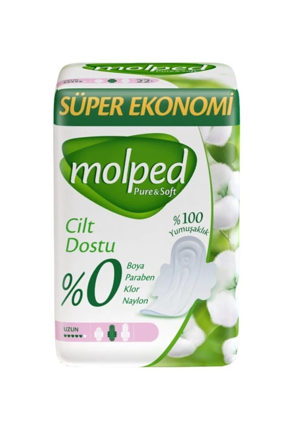 MOLPED Pure & Soft Süper Ekonomik Uzun 20'li