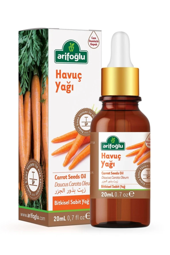 ARİFOĞLU Havuç Tohumu Yağı 20ml