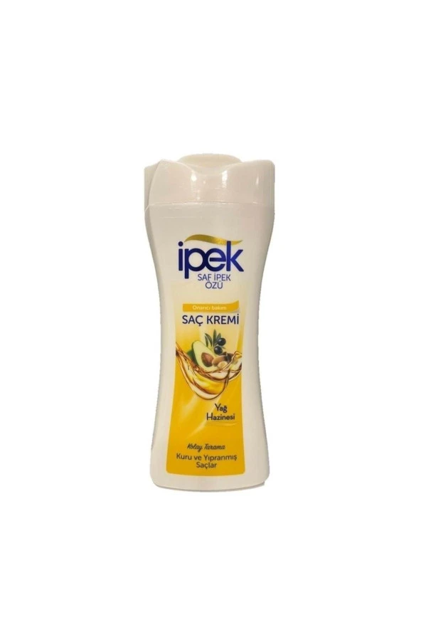 İPEK Kuru Ve Yıpranmış Saçlar Için Yağ Hazinesi Saç Kremi 450 ml