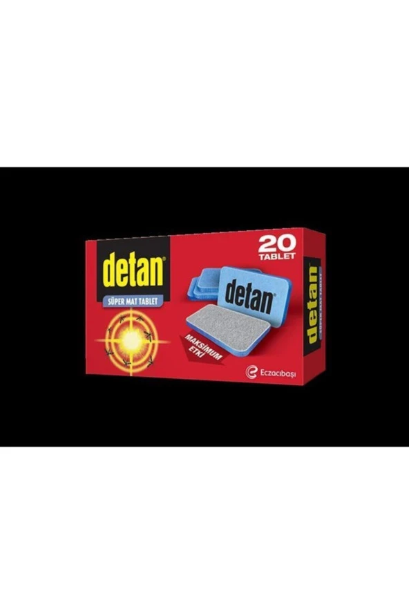 HİZMET Detan Süper Mat Tablet 20'li
