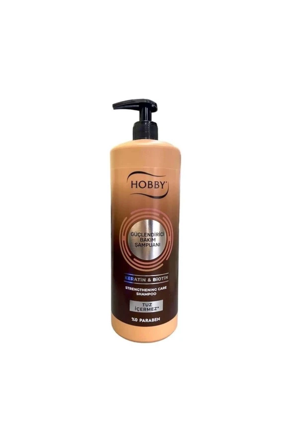 HOBBY Keratin & Biotin Tuzsuz Şampuan 1000 ml
