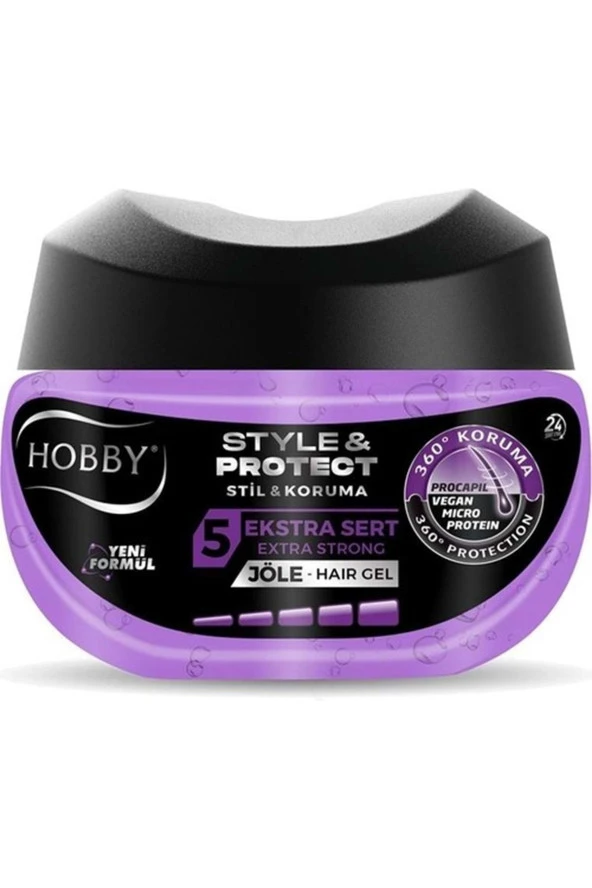 HOBBY Crazy Ekstra Sert Saç Jölesi 700ml