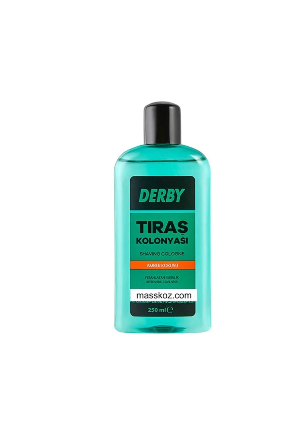 DERBY Tıraş Kolonyası 250 ml Shaving Cologne,turuncu