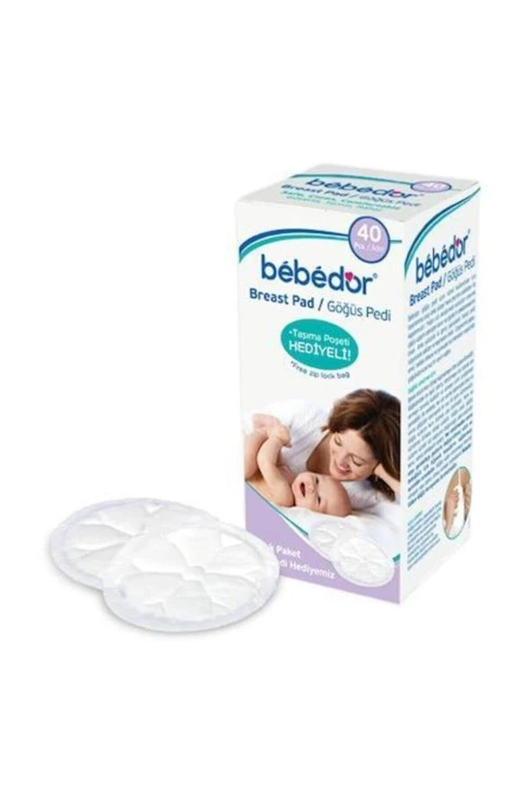 BEBEDOR Göğüs Pedi & Ultra Yumuşak 40lı