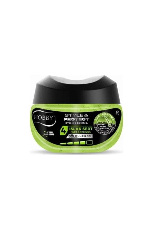GÜNTEM Hobby S&p Hair Gel 250ml Islak Sert (wet Strong)
