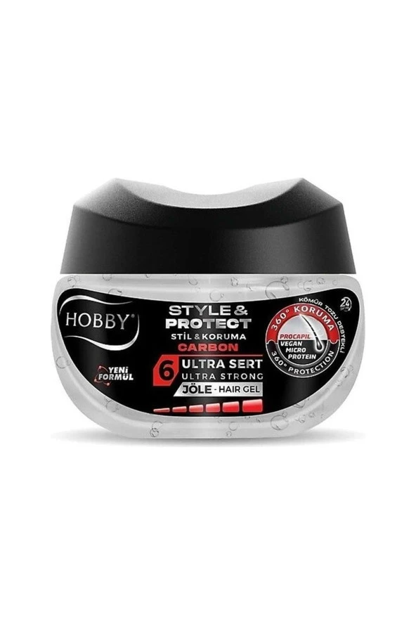 HOBBY Style & Protect Jöle Carbon 250ml