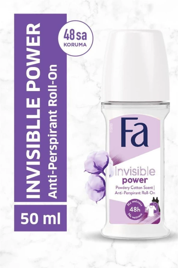 FA Women Invisible Power Leke Karşıtı Roll-on 50 ml