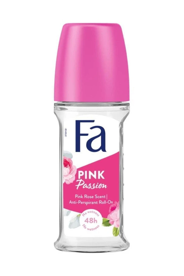FA Women Pink Passion Pembe Gül Anti-perspirant Roll-on 50 ml - Resim 2