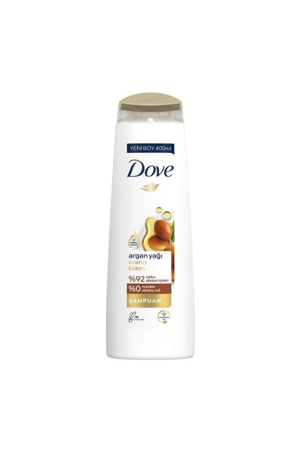 DOVE Şampuan 400 ml Argan Onarıcı Bakım*18