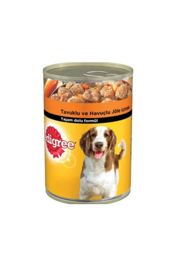 PEDİGREE Konserve Köpek Maması Tavuklu 400 Gr.