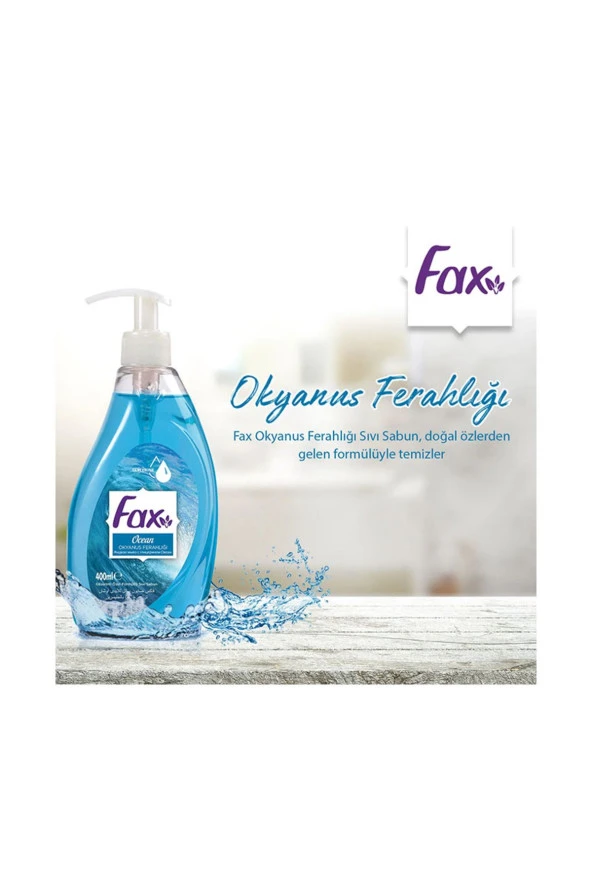 FAX Okyanus Sıvı Sabun 3lt - Resim 3