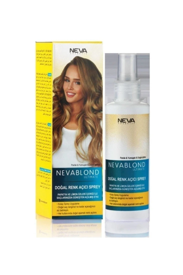 NEVA KOZMETİK Doğal Renk Açıcı Papatya Özü Sprey 150 ml