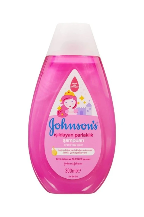 JOHNSON'S Işıldayan Parlaklık Şampuan 300 ml